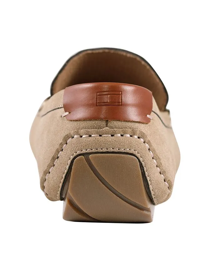 Alvie Moc Toe Tommy Hilfiger Men's Driving Loafers, Brown