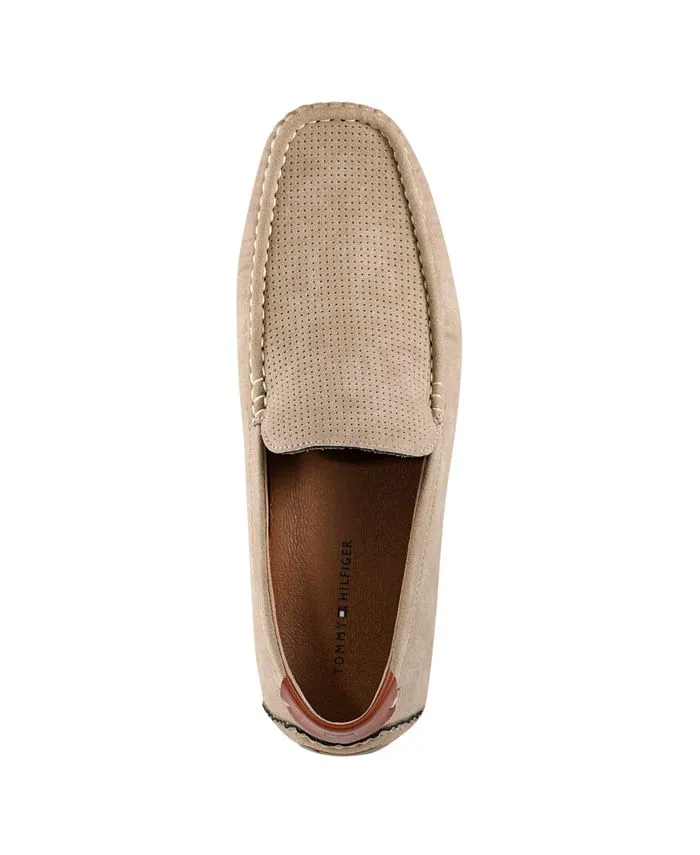 Alvie Moc Toe Tommy Hilfiger Men's Driving Loafers, Brown