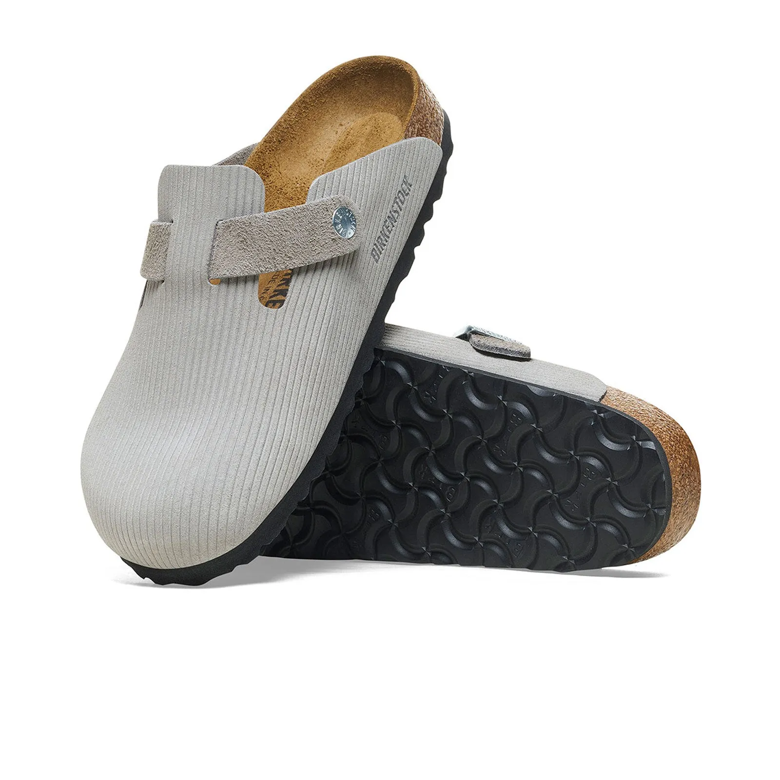 Birkenstock Boston Clog (Women) - Corduroy Stone Coin