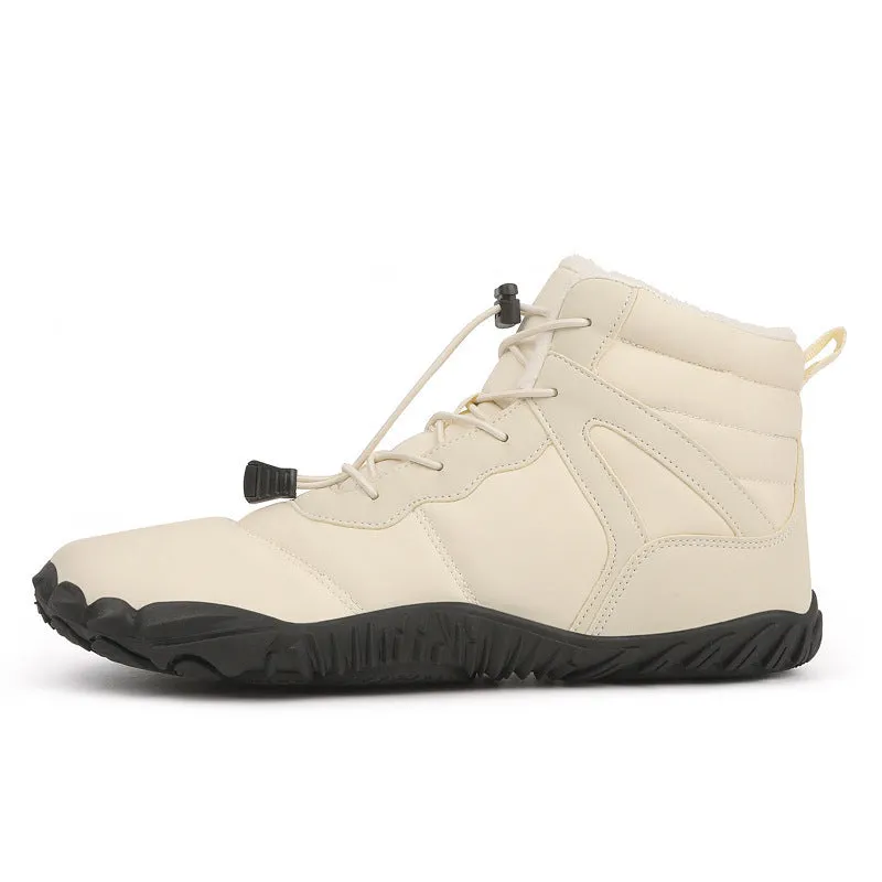 Couple Fleece-lined Hiking Shoes Non-slip Casual