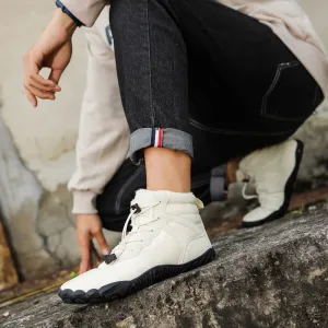Couple Fleece-lined Hiking Shoes Non-slip Casual