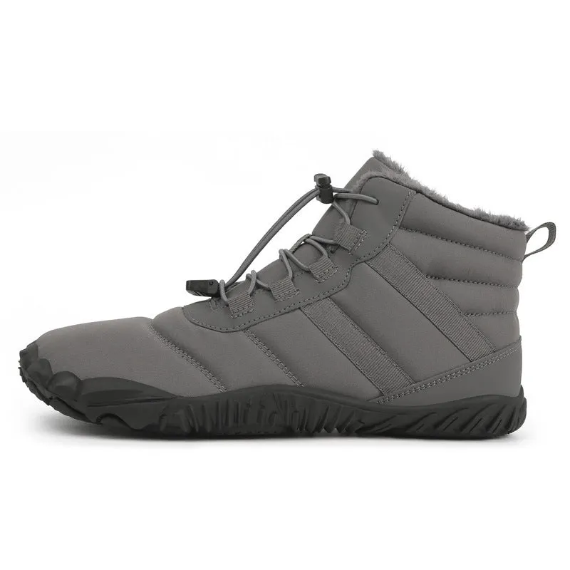 Couple Fleece-lined Hiking Shoes Non-slip Casual