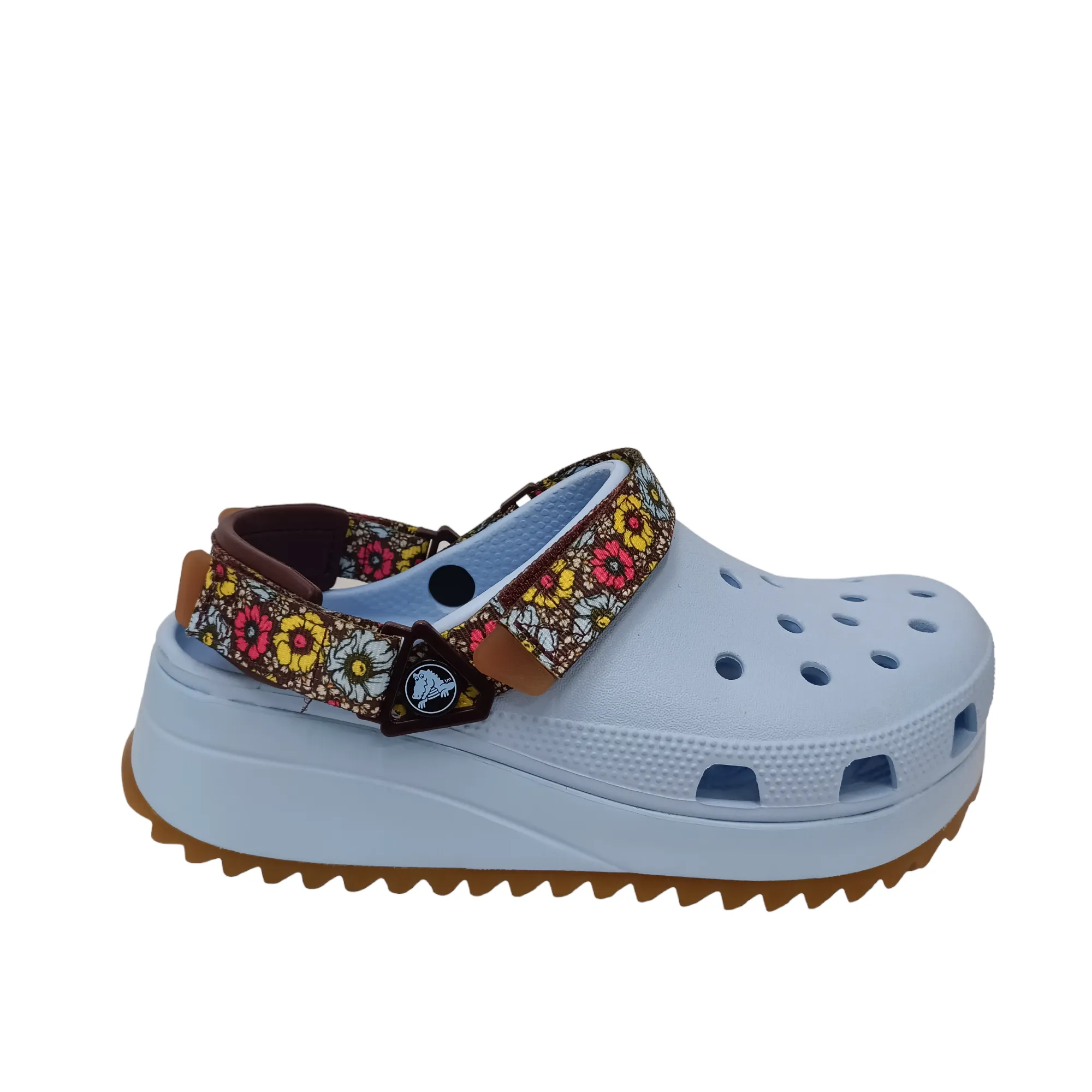 Hiker Retro Floral Clog