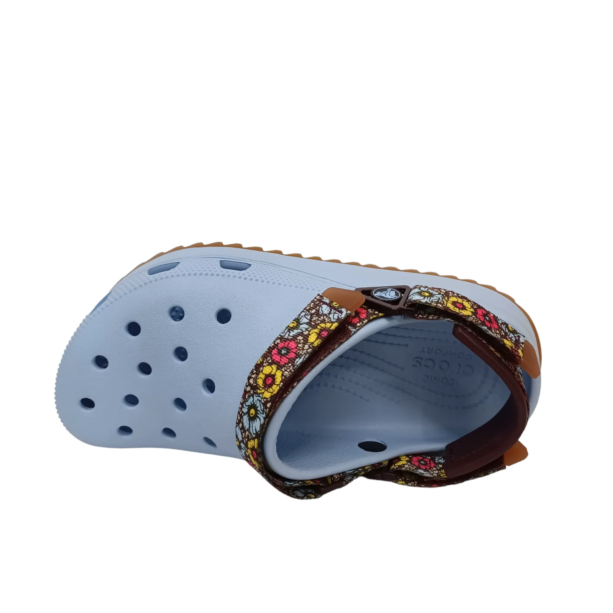 Hiker Retro Floral Clog