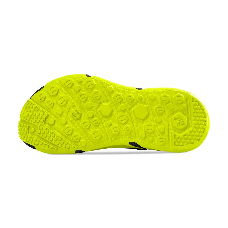 Joybees Mens Trekking Clog Charcoal Citrus