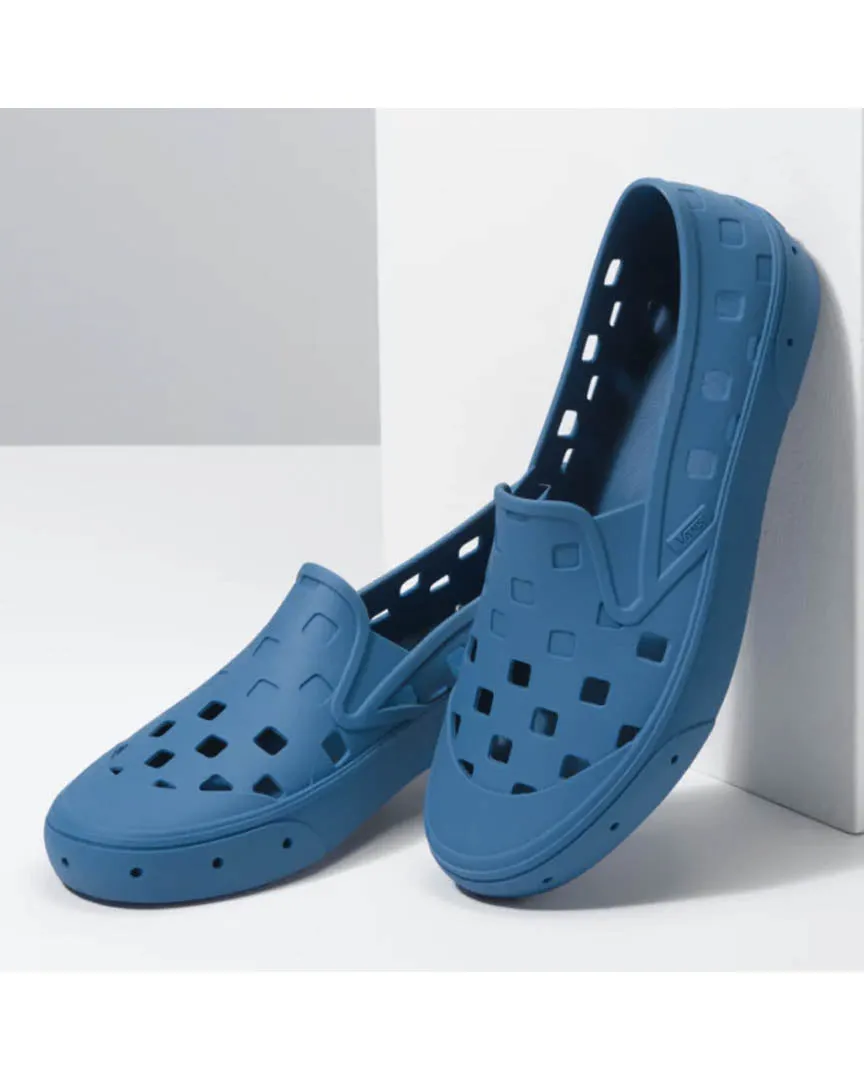 Kids Slip-On Trk Sandals - Navy