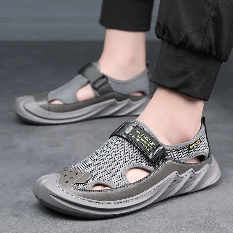 Men's Comfortable Casual Outdoor Hiking Shoes Breathable Orthopedic Sandals