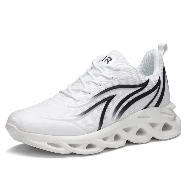 Men's Flame Printed Sports Trainers Sneakers