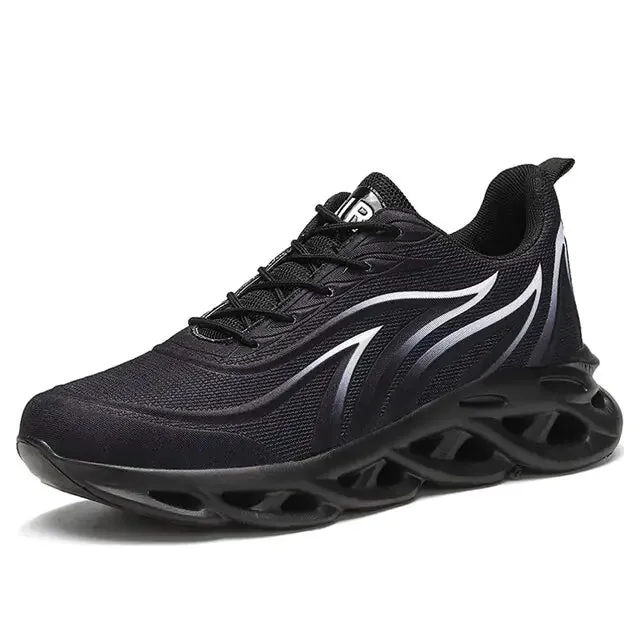 Men's Flame Printed Sports Trainers Sneakers