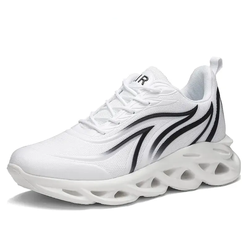 Men's Flame Printed Sports Trainers Sneakers