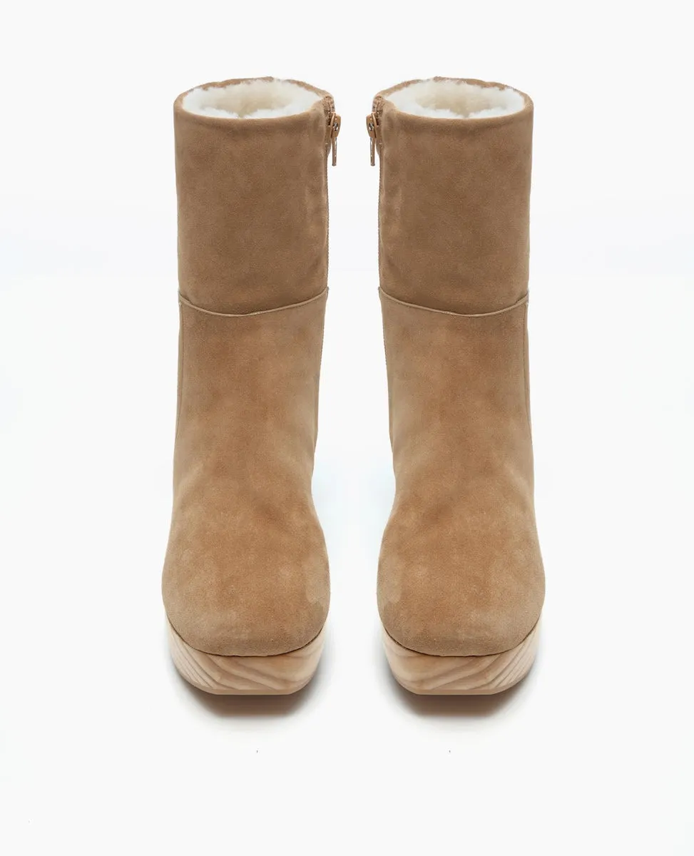 Odelette Shearling Clog