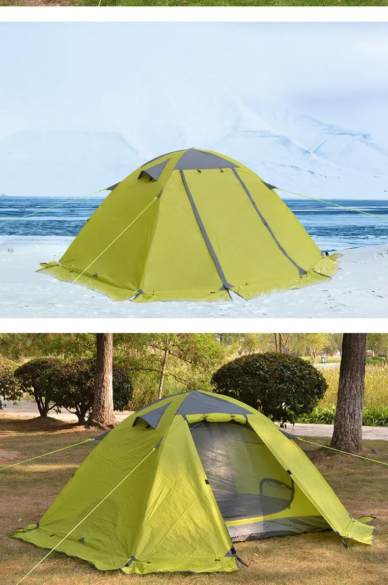 Outdoor Tent Camping Double Aluminum