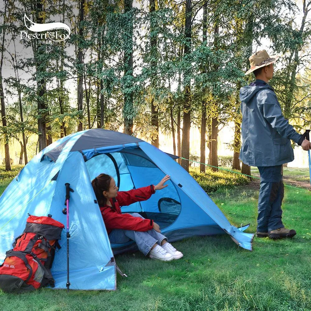 Outdoor Tent Camping Double Aluminum