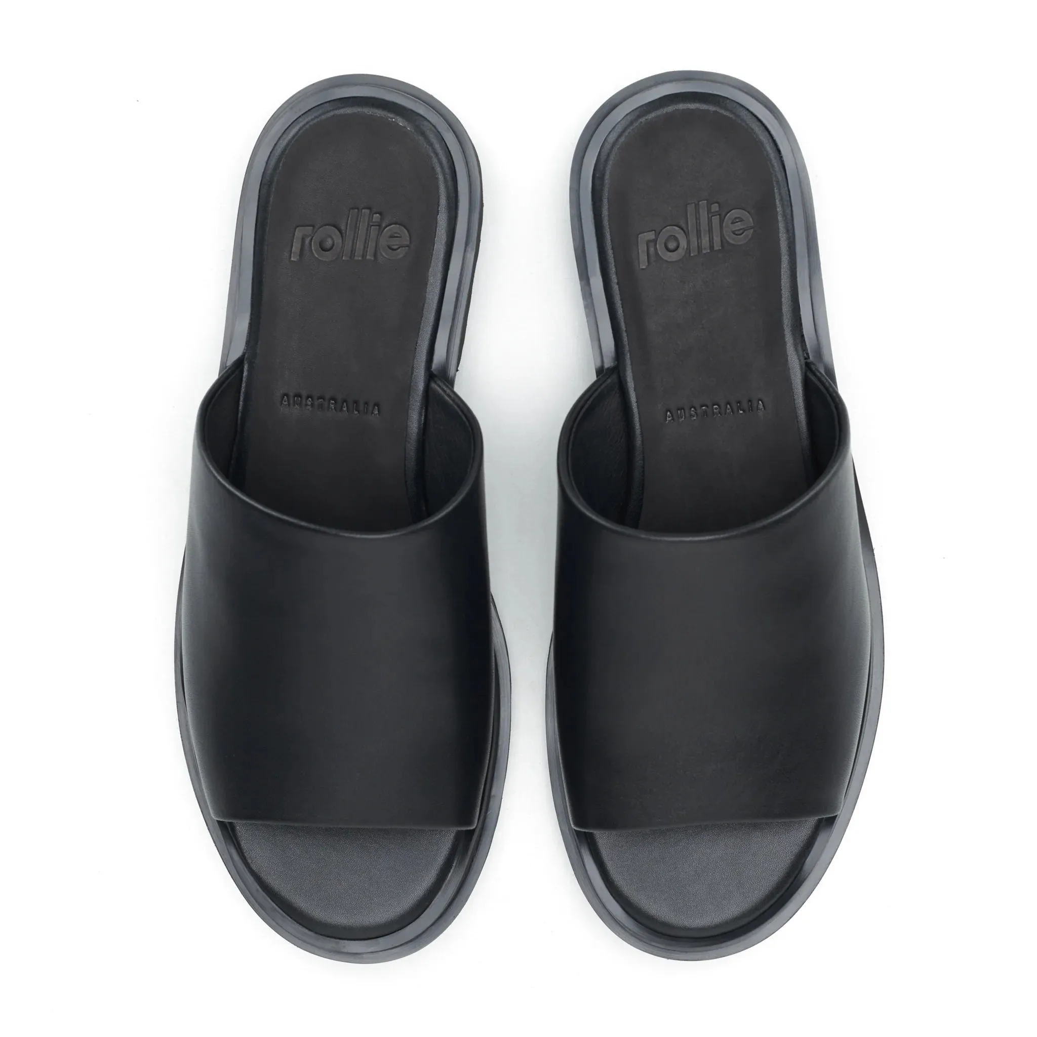 Rollie Slide Step All Black
