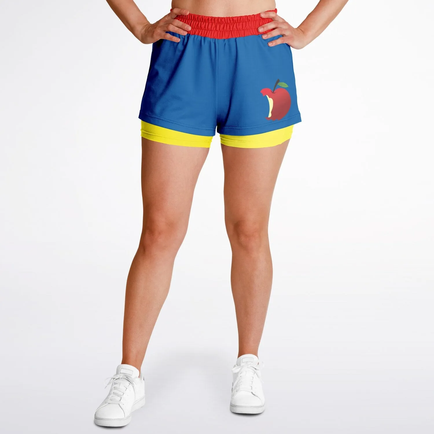 Snow Princess Double Layer Pocket Shorts