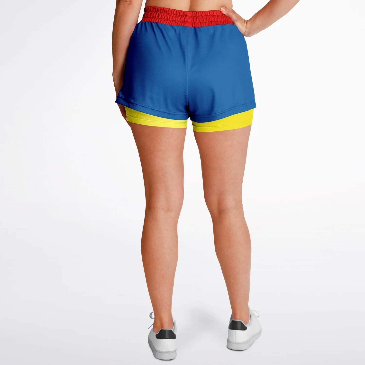 Snow Princess Double Layer Pocket Shorts