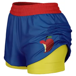 Snow Princess Double Layer Pocket Shorts