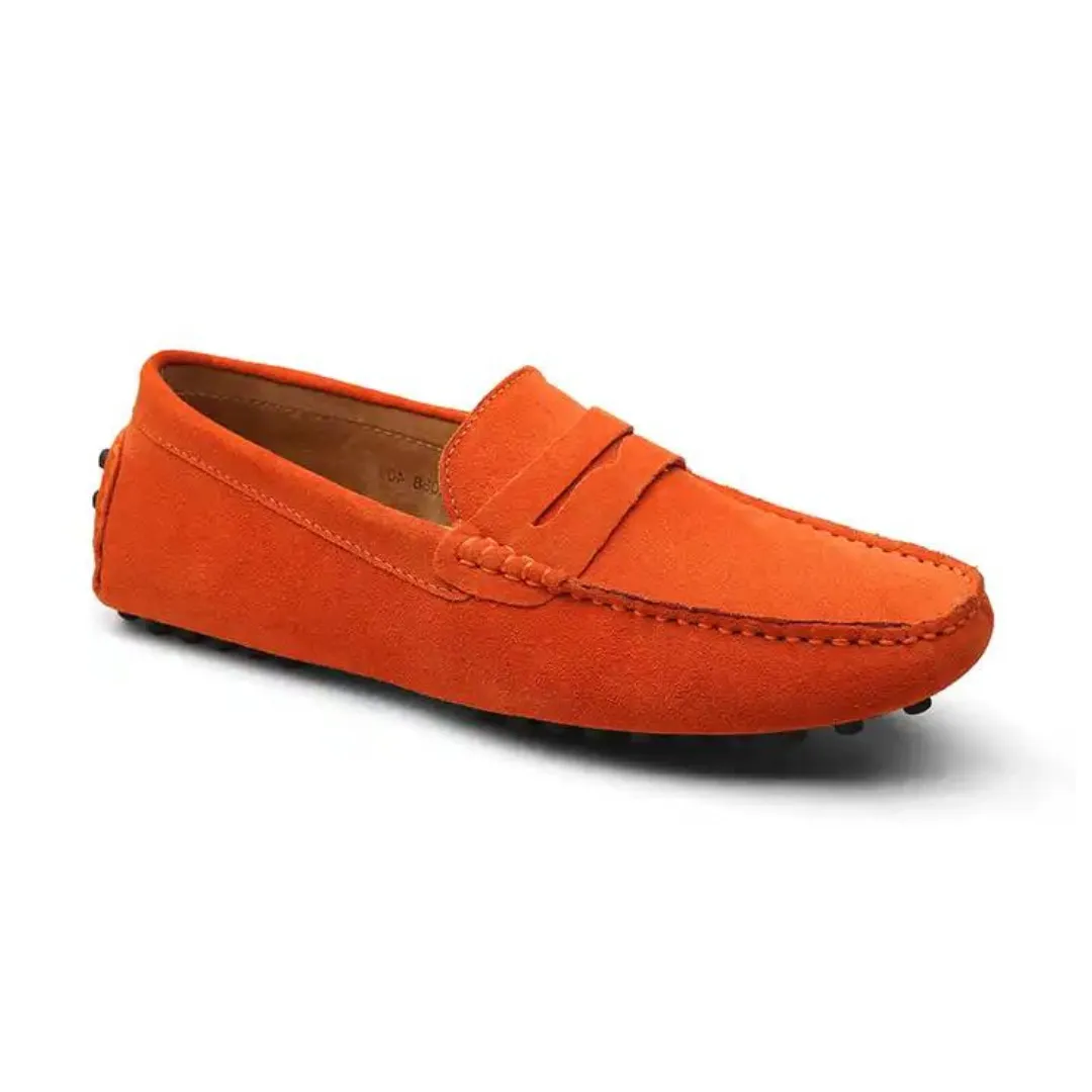 Suede Driving Moccasins