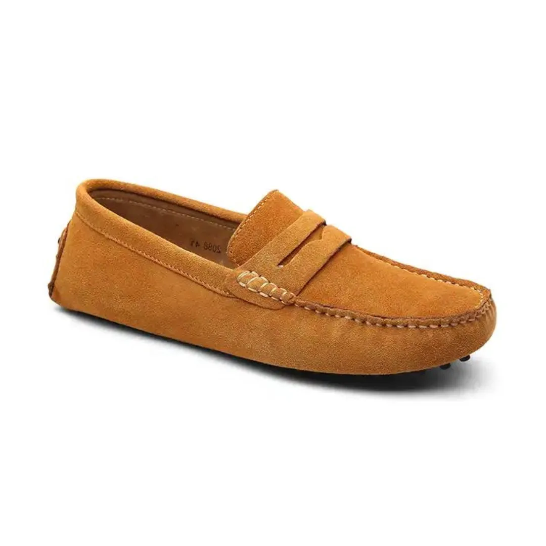 Suede Driving Moccasins