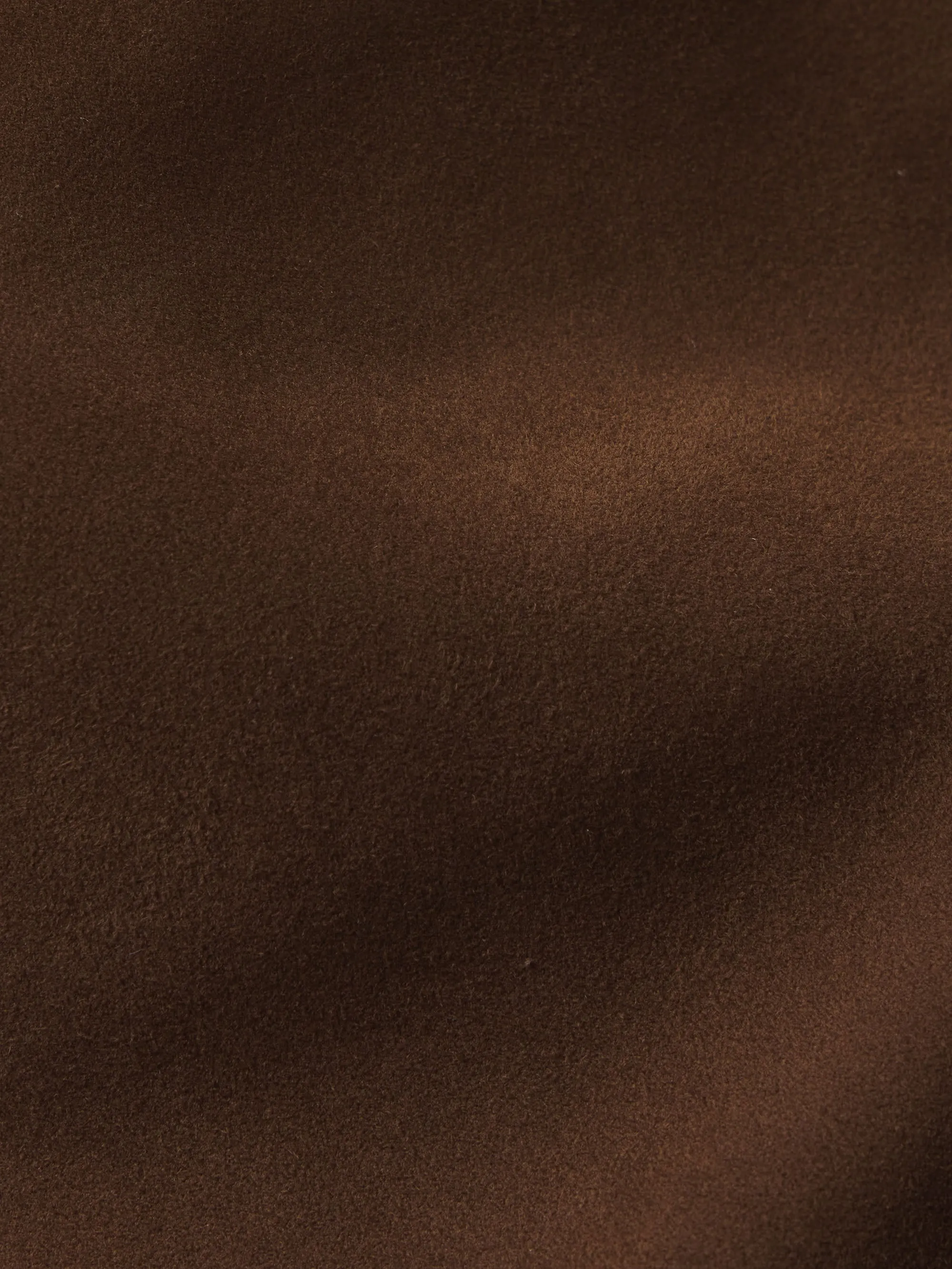Suede Jacket -- Dark Camel