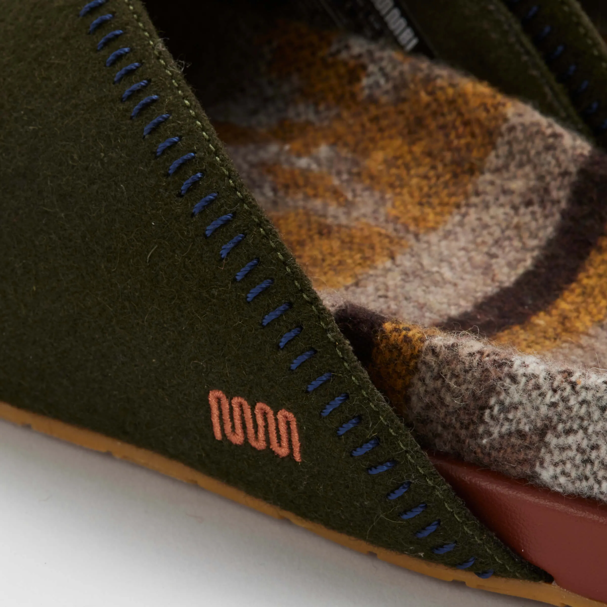 The Woolie Burro - Forest Elf Green with Ashland - Womens