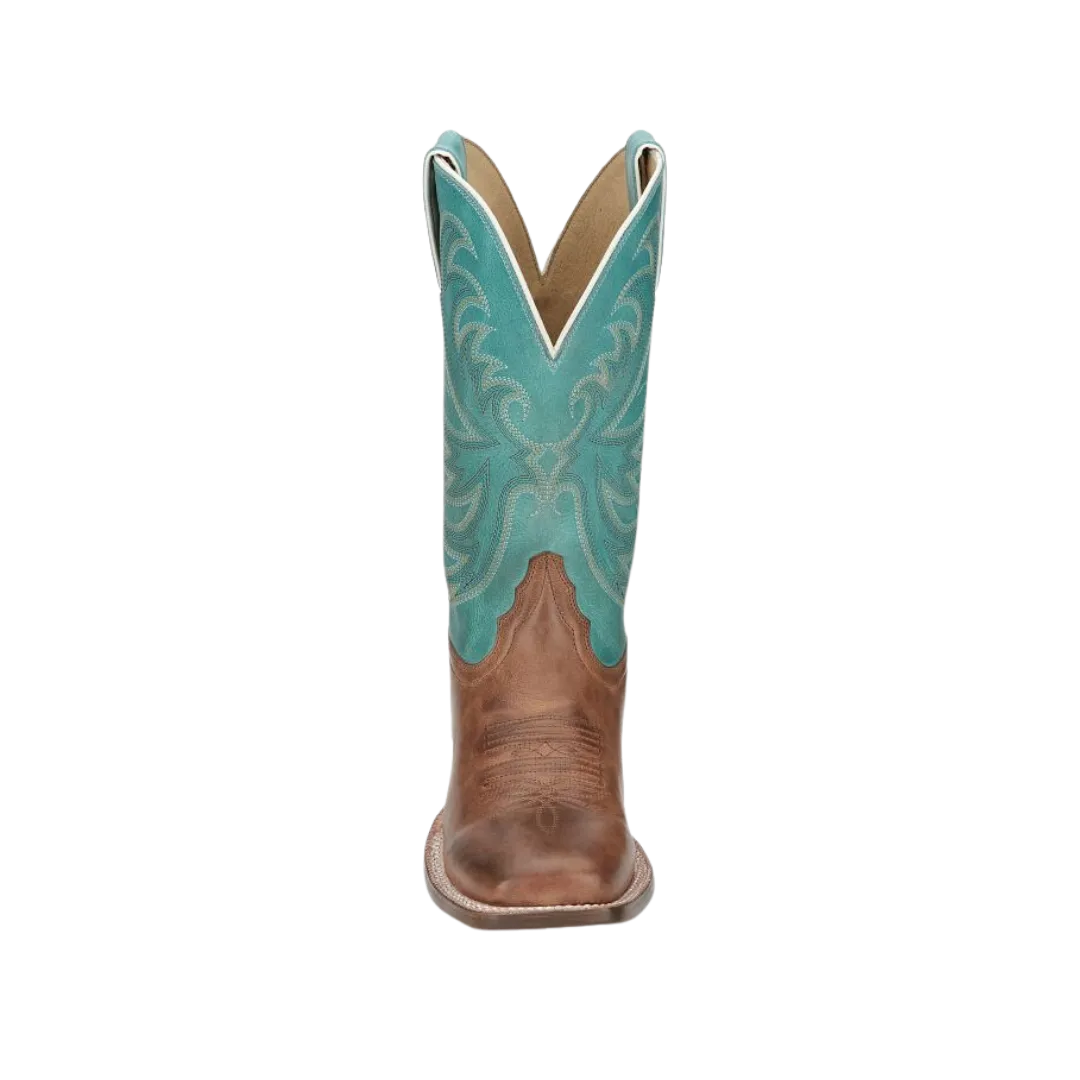 Tony Lama Women's Western Rowena 11 Caramel Brown Boots