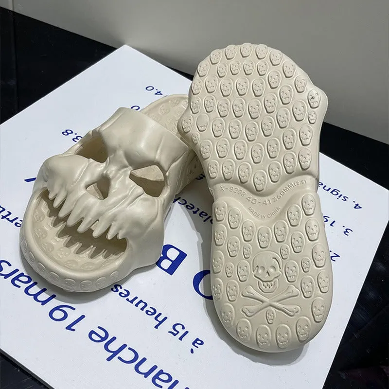 women's Halloween Slippers - Thick Sole, Anti-Slip EVA Indoor Sandals for Comfort